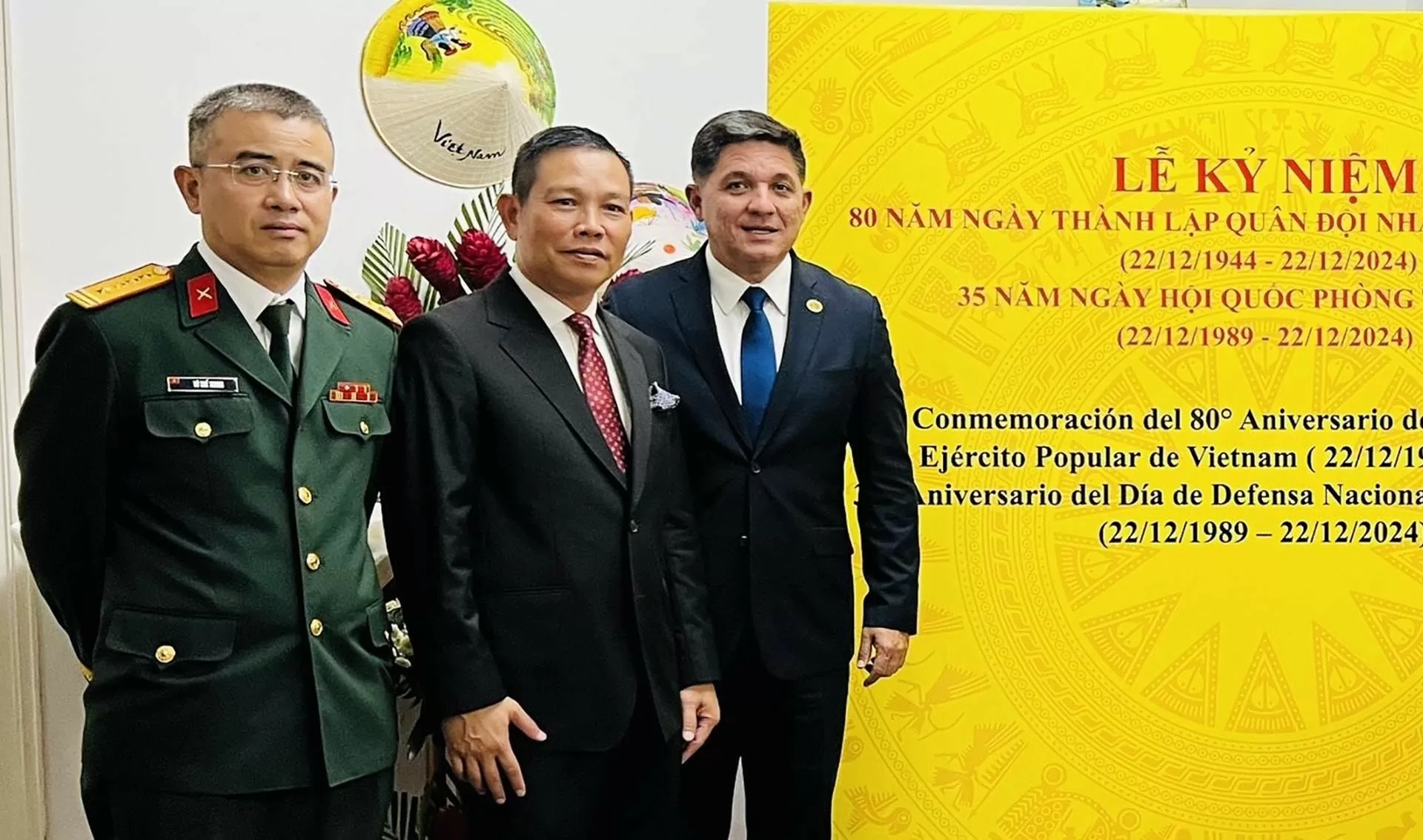 Kỷ niệm 80 năm ngày thành lập Quân đội Nhân dân Việt Nam tại Venezuela Kỷ niệm 80 năm ngày thành lập Quân đội Nhân dân Việt Nam tại Venezuela