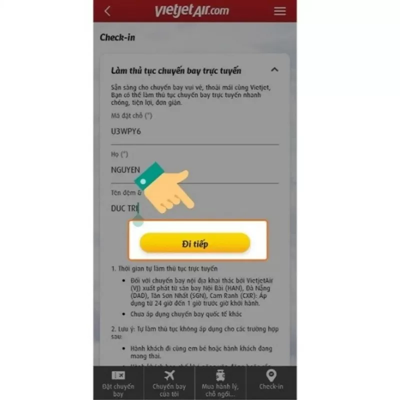Bật mí cách check in online Vietjet nhanh chóng và tiện lợi Bật mí cách check in online Vietjet nhanh chóng và tiện lợi