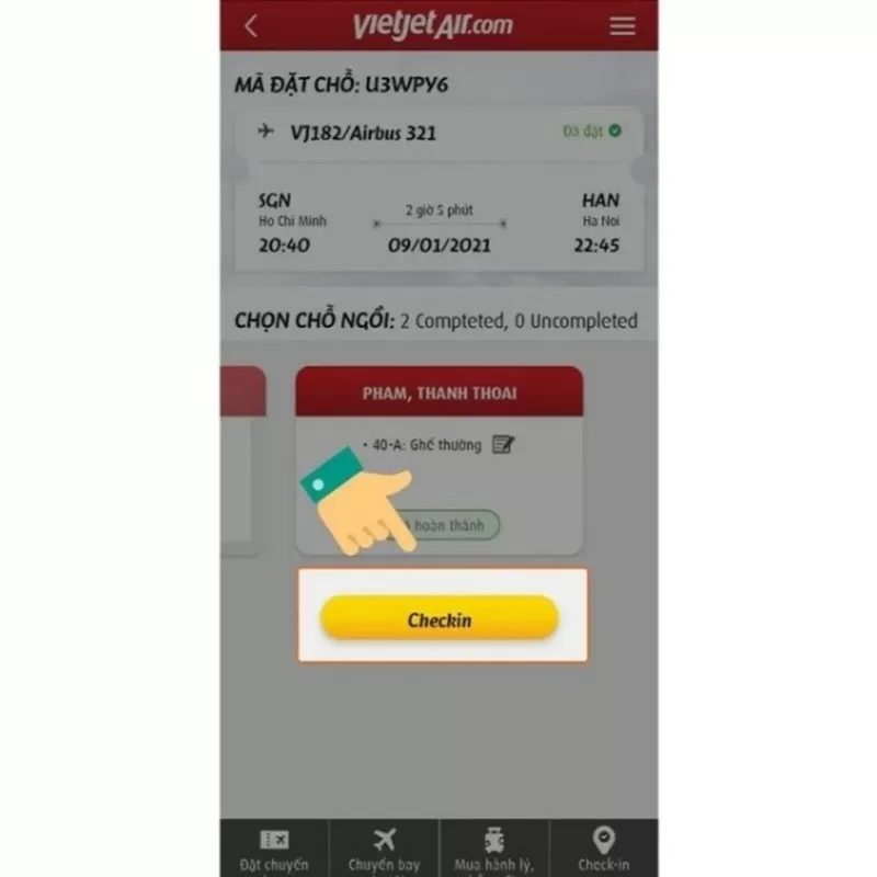Bật mí cách check in online Vietjet nhanh chóng và tiện lợi Bật mí cách check in online Vietjet nhanh chóng và tiện lợi