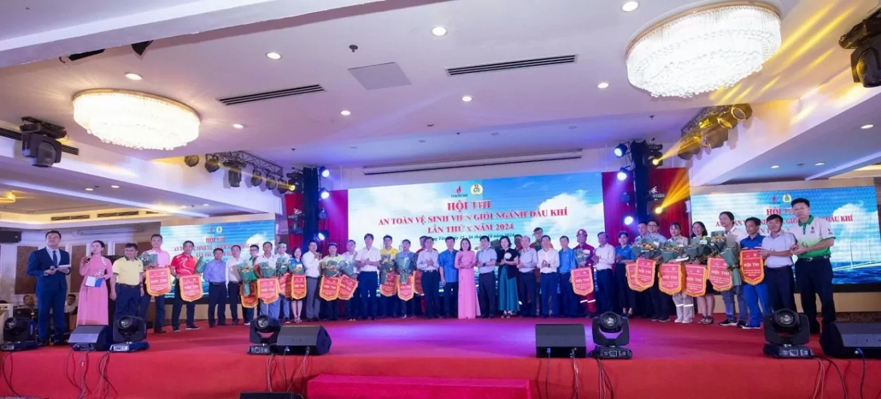Hội thi ATVSV giỏi ngành Dầu khí lần thứ X năm 2024 Hội thi ATVSV giỏi ngành Dầu khí lần thứ X năm 2024