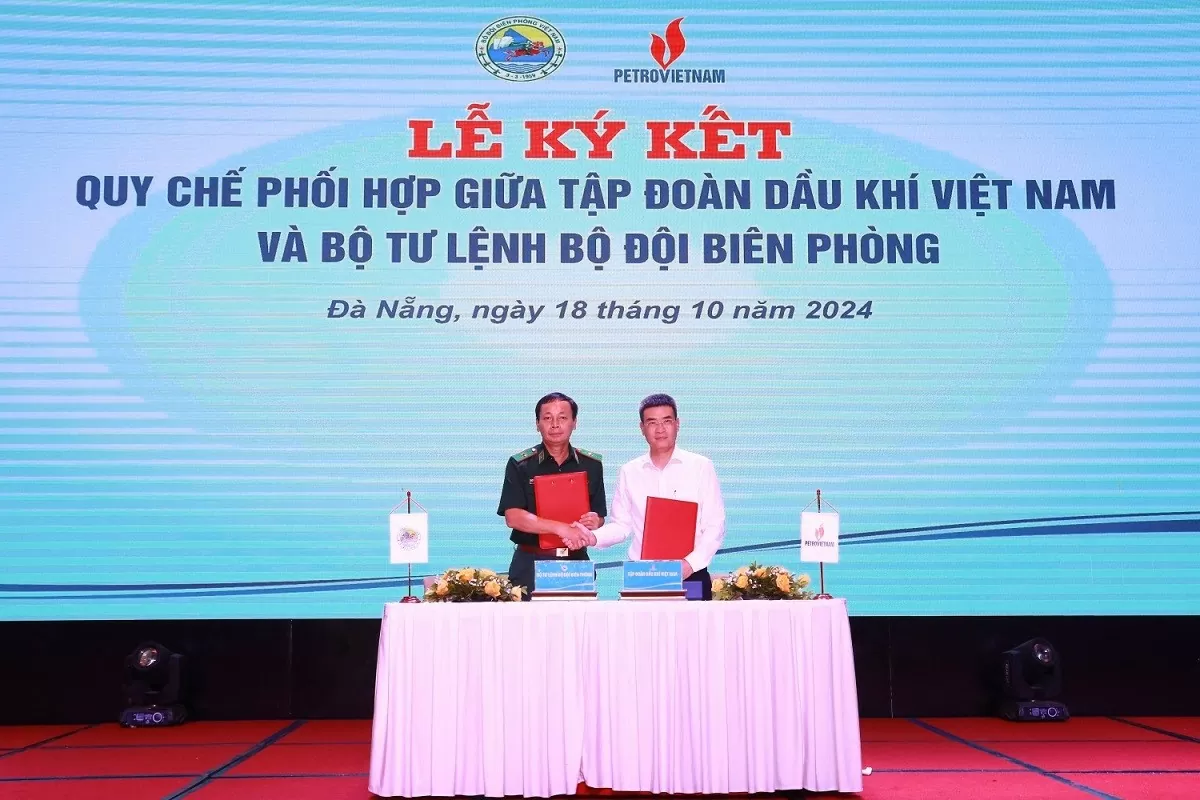 Bộ Tư lệnh Bộ đội Biên phòng-PetroVietnam tăng cường phối hợp đảm bảo an ninh, an toàn hoạt động dầu khí, bảo vệ chủ quyền Bộ Tư lệnh Bộ đội Biên phòng-PetroVietnam tăng cường phối hợp đảm bảo an ninh, an toàn hoạt động dầu khí, bảo vệ chủ quyền