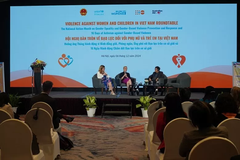 Hội nghị bàn tròn về bạo lực đối với phụ nữ và trẻ em tại Việt Nam Hội nghị bàn tròn về bạo lực đối với phụ nữ và trẻ em tại Việt Nam