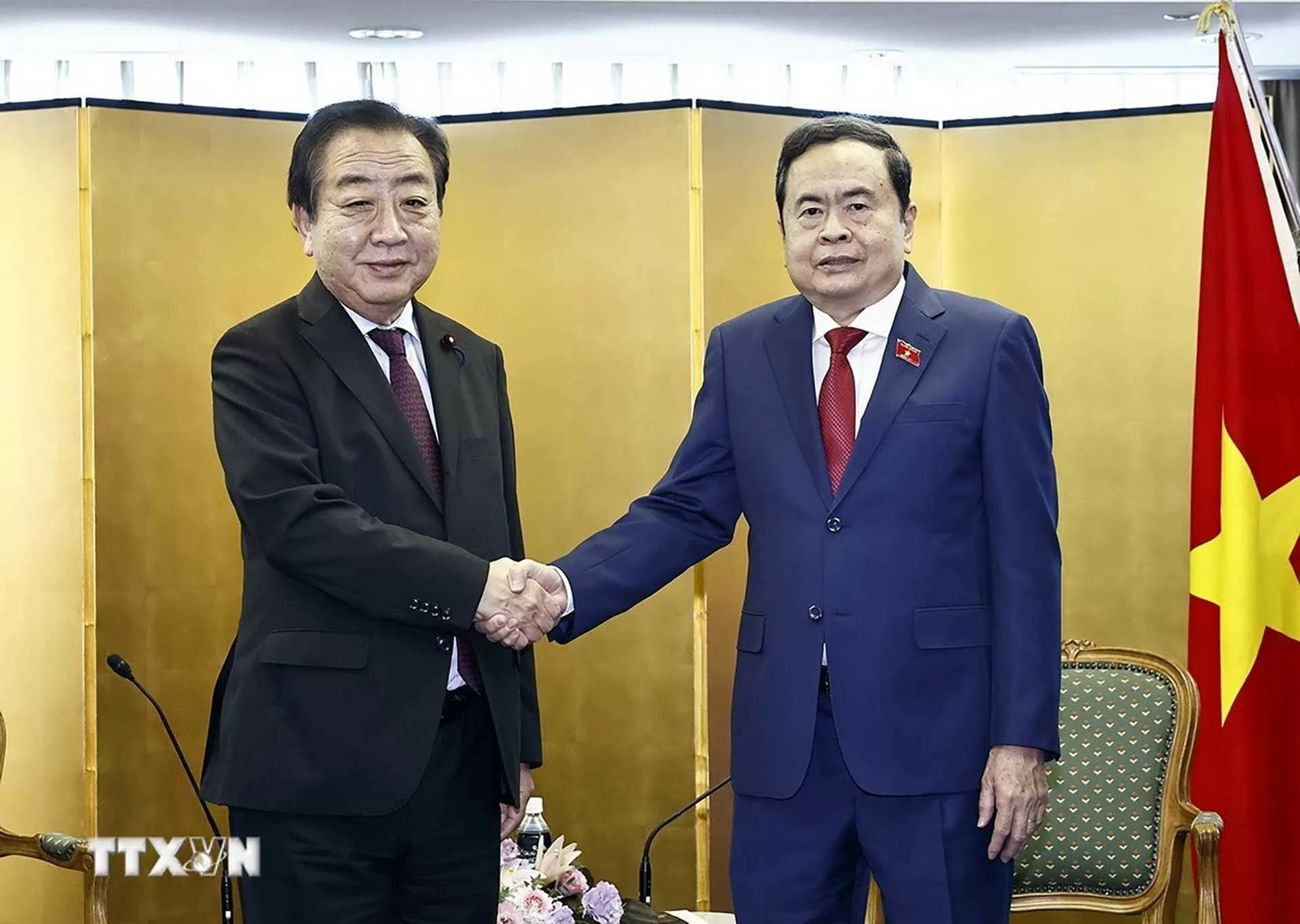 Chủ tịch Quốc hội Trần Thanh Mẫn tiếp Chủ tịch đảng Dân chủ lập hiến Nhật Bản Chủ tịch Quốc hội Trần Thanh Mẫn tiếp Chủ tịch đảng Dân chủ lập hiến Nhật Bản