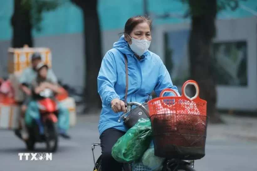 Nhiệt độ thấp nhất trong đợt không khí lạnh này ở Bắc Bộ và Bắc Trung Bộ phổ biến từ 15-18 độ C. (Nguồn: TTXVN) Nhiệt độ thấp nhất trong đợt không khí lạnh này ở Bắc Bộ và Bắc Trung Bộ phổ biến từ 15-18 độ C. (Nguồn: TTXVN)