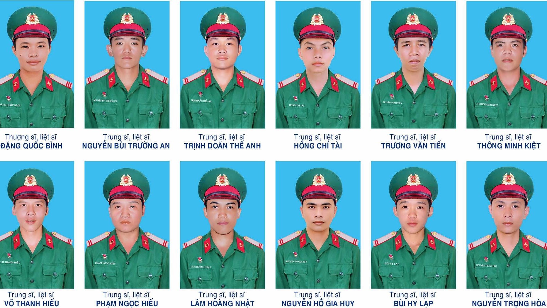 Truy tặng Huân chương bảo vệ Tổ quốc cho 12 đồng chí hy sinh trong diễn tập tại Quân khu 7