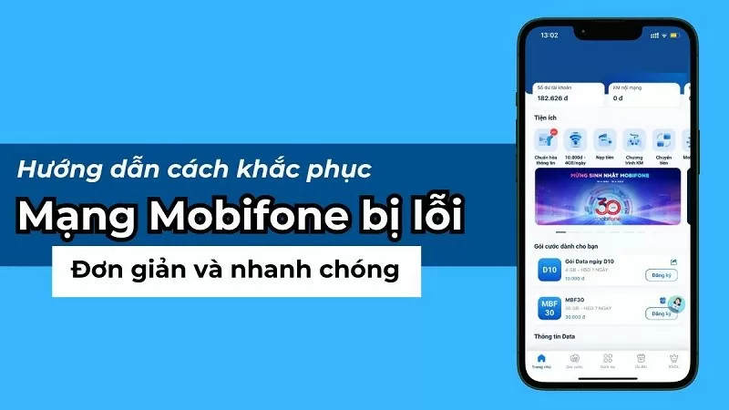 Cách khắc phục mạng Mobifone bị lỗi dễ dàng và nhanh chóng Cách khắc phục mạng Mobifone bị lỗi dễ dàng và nhanh chóng
