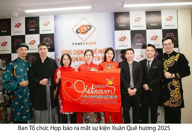 Xuân quê hương 2025 với chủ đề ‘Trái tim Việt Nam’ tại Osaka Xuân quê hương 2025 với chủ đề Trái tim Việt Nam tại Osaka, Nhật Bản