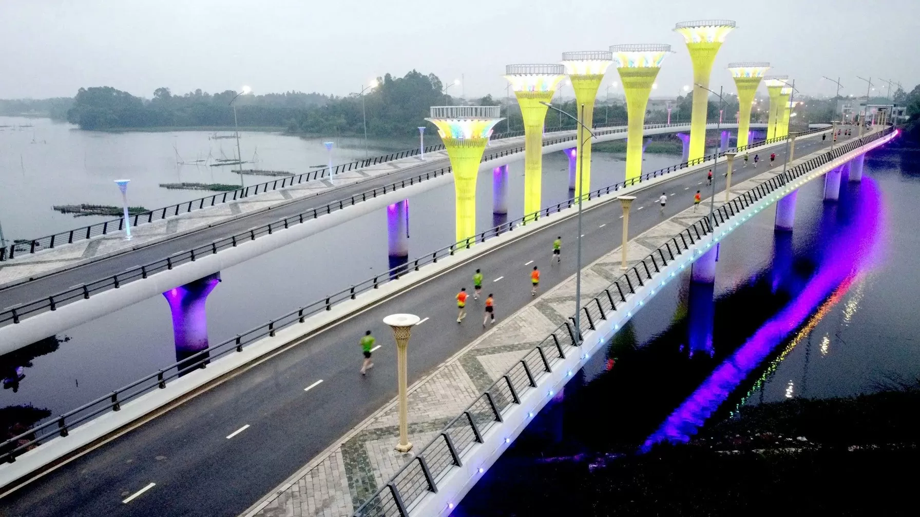 Giải chạy việt dã khám phá nét đẹp đầm Vạc Vĩnh Yên năm 2024: Gần 2.000 vận động viên đăng ký tham dự