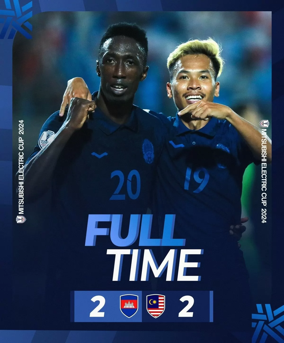 AFF Cup 2024: Campuchia và Malaysia có sau màn rượt đuổi tỷ số hấp dẫn ngay trận mở màn AFF Cup 2024: Campuchia và Malaysia có sau màn rượt đuổi tỷ số hấp dẫn ngay trận mở màn