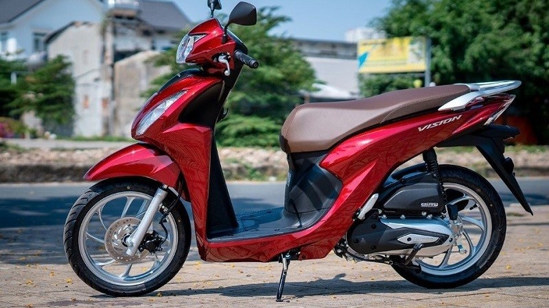 Cập nhật bảng giá xe Honda Vision mới nhất tháng 12/2024