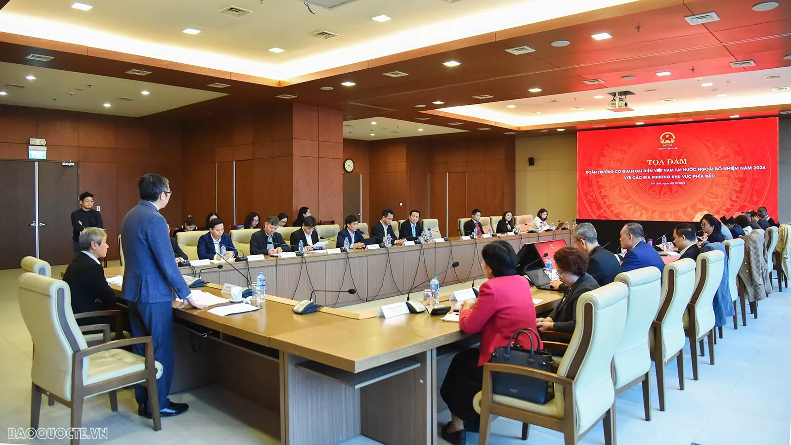 Đoàn Trưởng Cơ quan đại diện Việt Nam ở nước ngoài bổ nhiệm năm 2024 tọa đàm với các địa phương phía Bắc