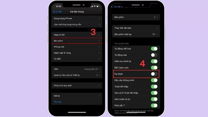 Mách bạn cách tắt tiên đoán trên iPhone nhanh và dễ dàng Mách bạn cách tắt tiên đoán trên iPhone nhanh và dễ dàng