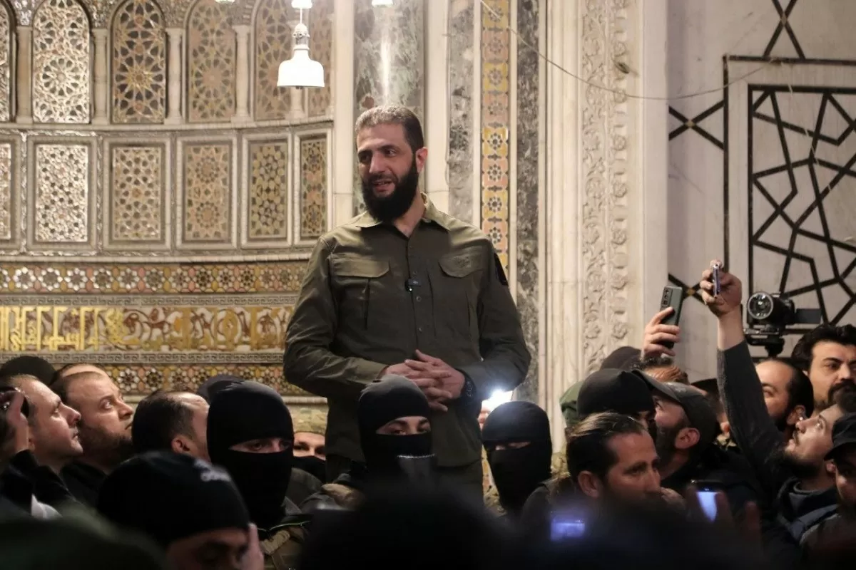 Thủ lĩnh lực lượng nổi dậy Abu Mohammad al-Jolani. Ảnh: Getty Thủ lĩnh lực lượng nổi dậy Abu Mohammad al-Jolani. Ảnh: Getty