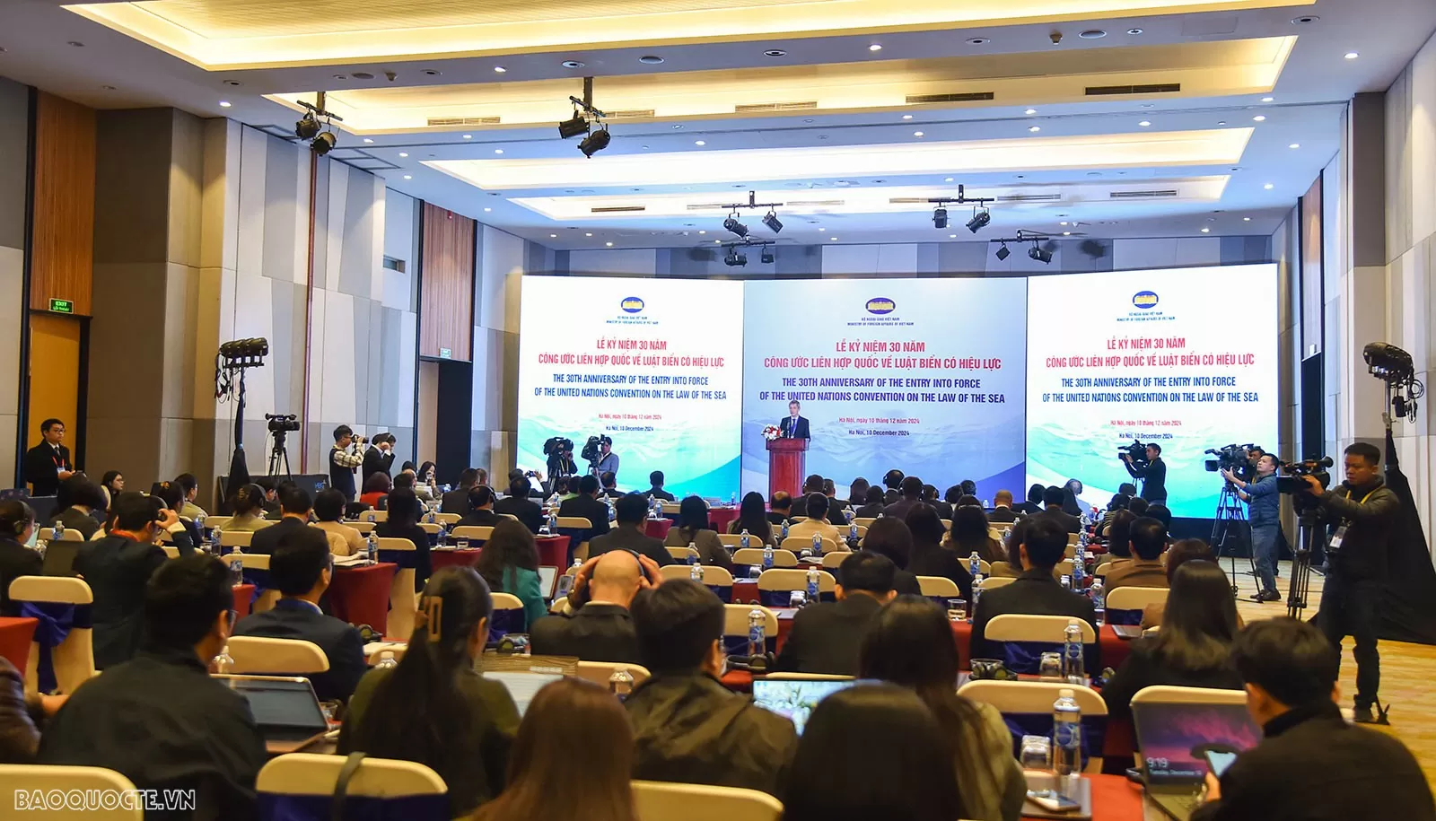 Khai mạc Lễ kỷ niệm 30 năm Công ước Liên hợp quốc về Luật biển có hiệu lực Khai mạc Lễ kỷ niệm 30 năm Công ước Liên hợp quốc về Luật biển có hiệu lực