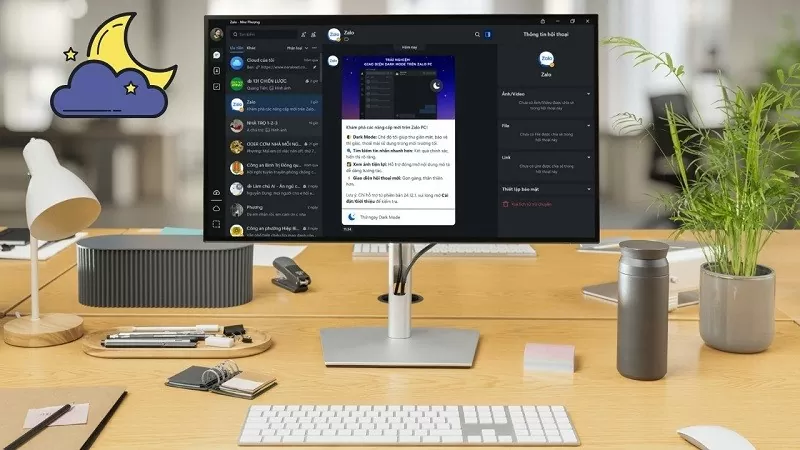 Bật chế độ tối trên Zalo máy tính với vài thao tác đơn giản Bật chế độ tối trên Zalo máy tính với vài thao tác đơn giản