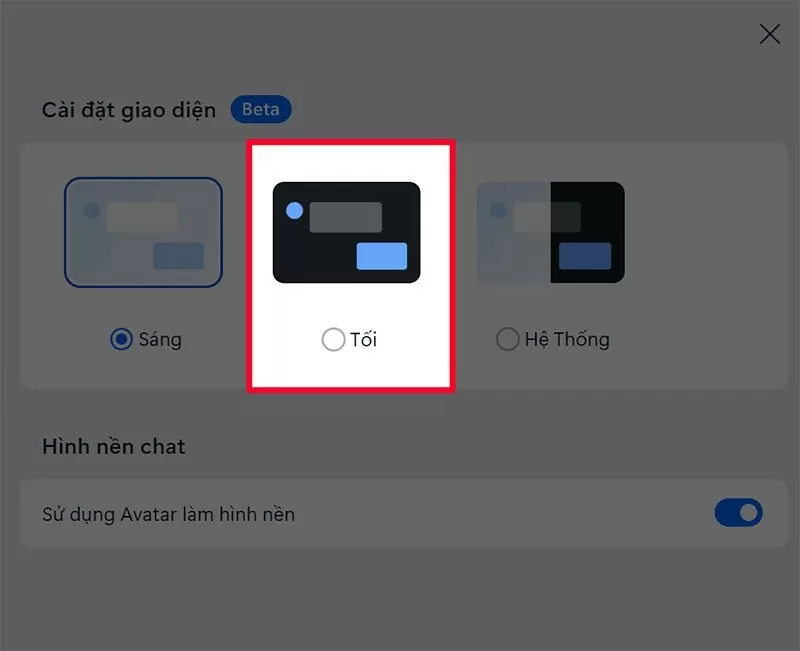 Bật chế độ tối trên Zalo máy tính với vài thao tác đơn giản Bật chế độ tối trên Zalo máy tính với vài thao tác đơn giản