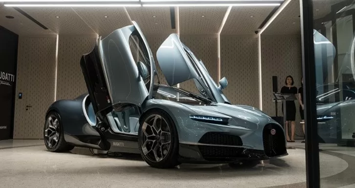 Cận cảnh siêu xe Bugatti Tourbillon vừa ra mắt tại châu Á, giá bán 102,13 tỷ đồng