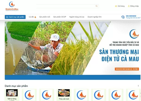 Khẳng định giá trị thương hiệu của sản phẩm Cà Mau nhờ thương mại điện tử, chuyển đổi số Khẳng định giá trị thương hiệu của sản phẩm Cà Mau nhờ thương mại điện tử, chuyển đổi số