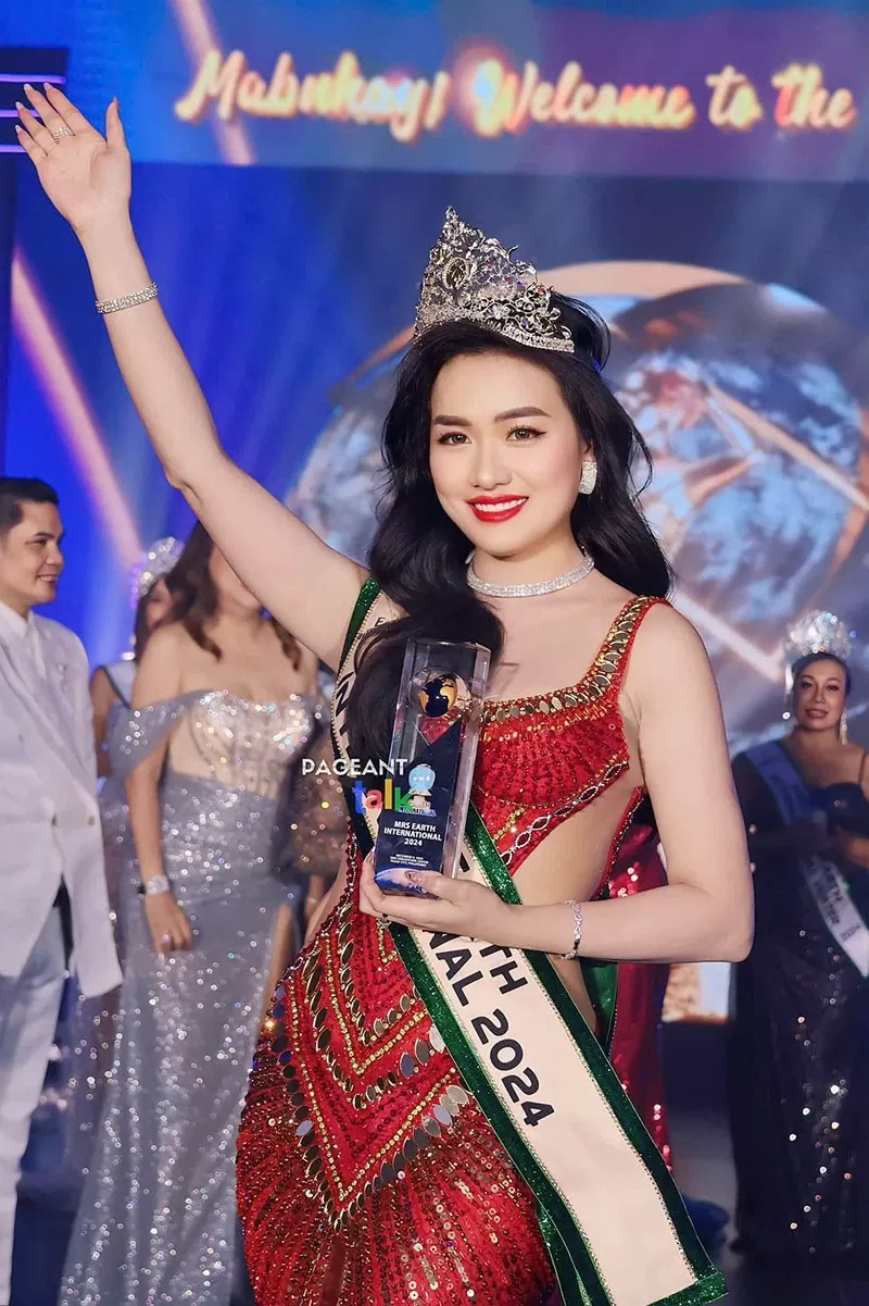 Vũ Thị Hoa và con đường đến ngôi vị hoa hậu tại Mrs Earth International 2024 Vũ Thị Hoa và con đường đến ngôi vị hoa hậu tại Mrs Earth International 2024