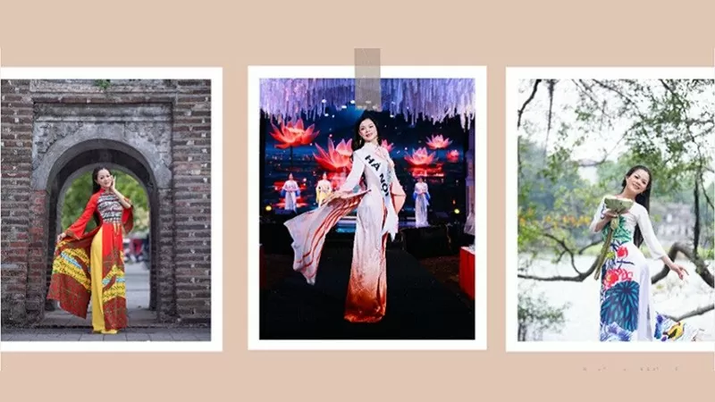 Hoa khôi Tân Lê và niềm ‘tự hào’ áo dài Việt Nam. Hoa khôi Tân Lê và niềm ‘tự hào’ áo dài Việt Nam.