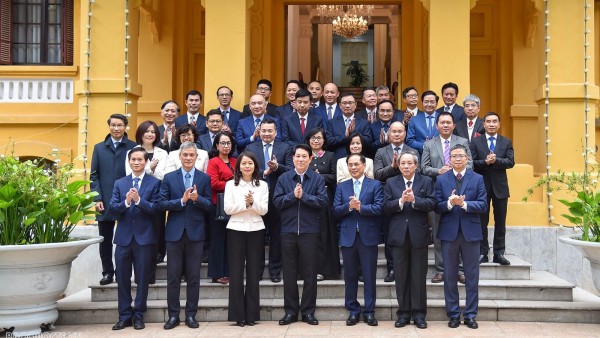 Chủ tịch nước Lương Cường làm việc với Bộ Ngoại giao