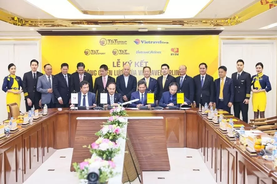 T&T Group trở thành cổ đông chiến lược của Vietravel Airlines T&T Group trở thành cổ đông chiến lược của Vietravel Airlines