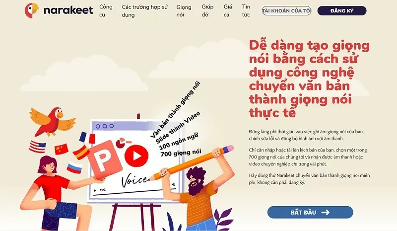 Chuyển văn bản thành giọng nói AI miễn phí siêu đơn giản Chuyển văn bản thành giọng nói AI miễn phí siêu đơn giản