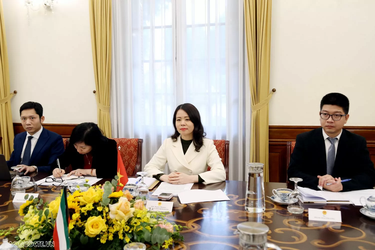 Thứ trưởng Ngoại giao Nguyễn Minh Hằng chủ trì Tham vấn Chính trị Việt Nam - Kuwait Tham vấn chính trị lần thứ 4 giữa hai Bộ Ngoại giao Việt Nam và Kuwait