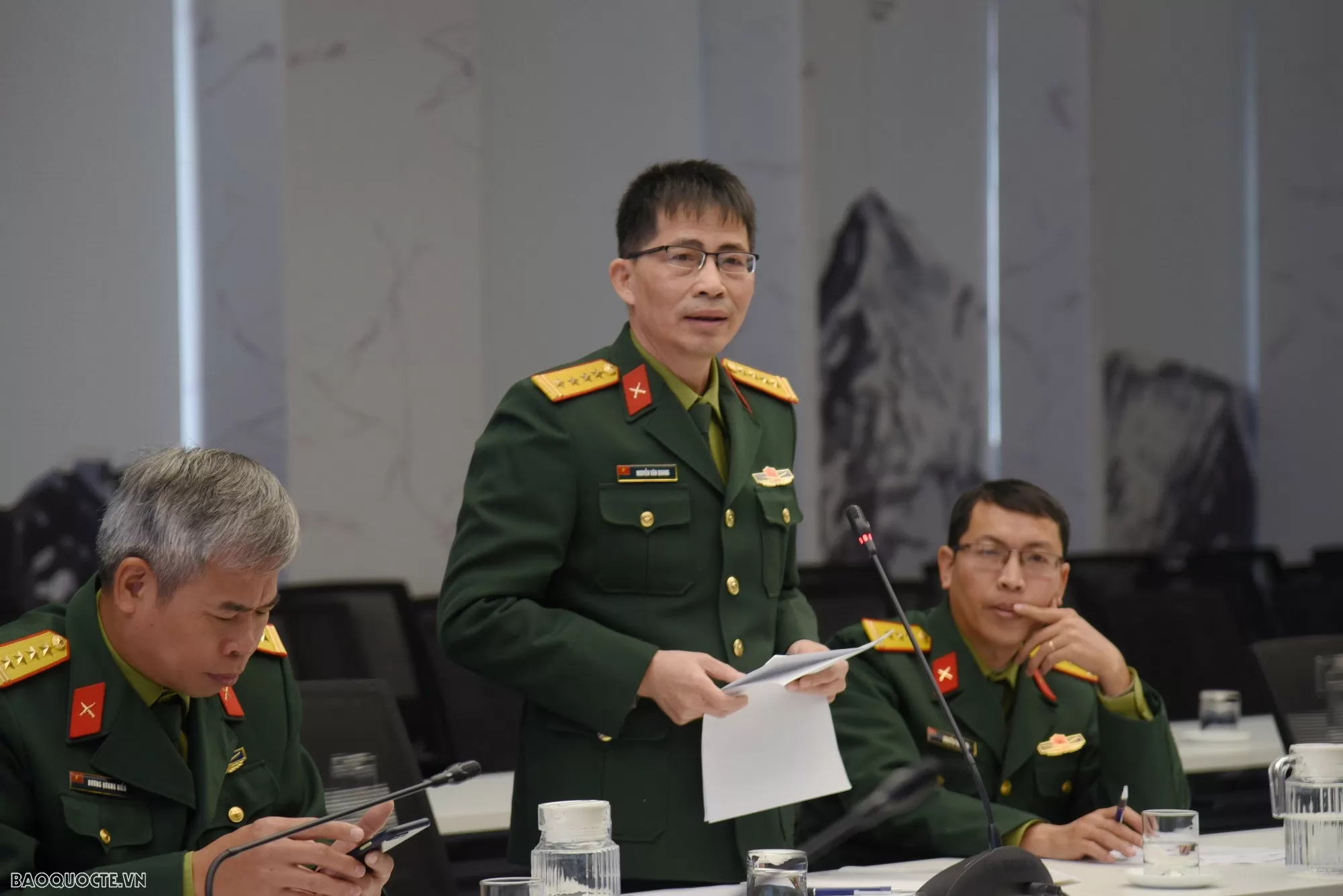 Học viện Ngoại giao tổ chức hội thảo về tăng cường quốc phòng, an ninh, đối ngoại ở Việt Nam Hội thảo về tăng cường quốc phòng, an ninh, đối ngoại ở Việt Nam