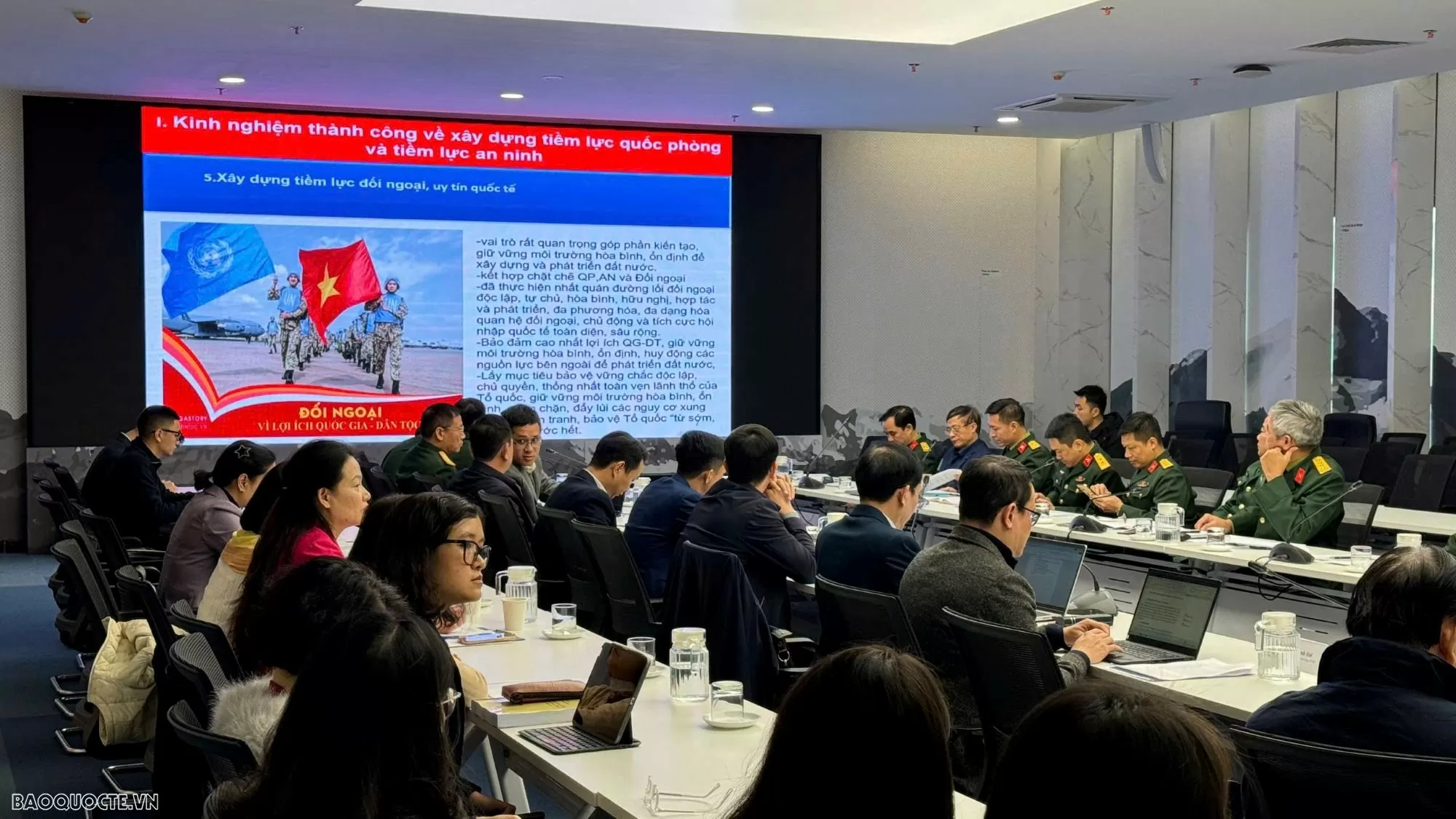 Hội thảo về tăng cường quốc phòng, an ninh, đối ngoại ở Việt Nam