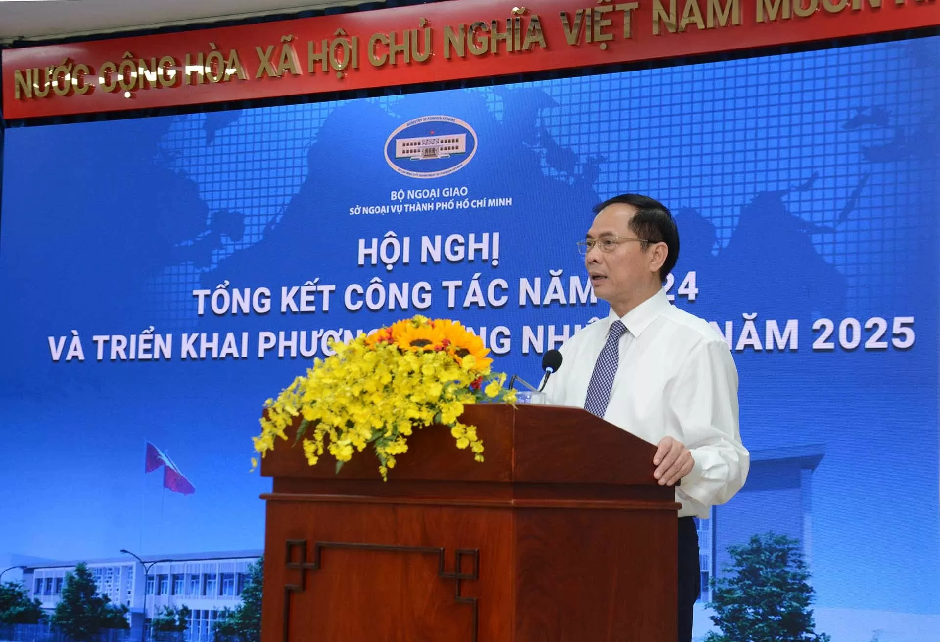 Sở Ngoại vụ TP. Hồ Chí Minh tổng kết công tác năm 2024 và triển khai nhiệm vụ năm 2025 Sở Ngoại vụ TP. Hồ Chí Minh tổng kết công tác năm 2024 và triển khai nhiệm vụ năm 2025
