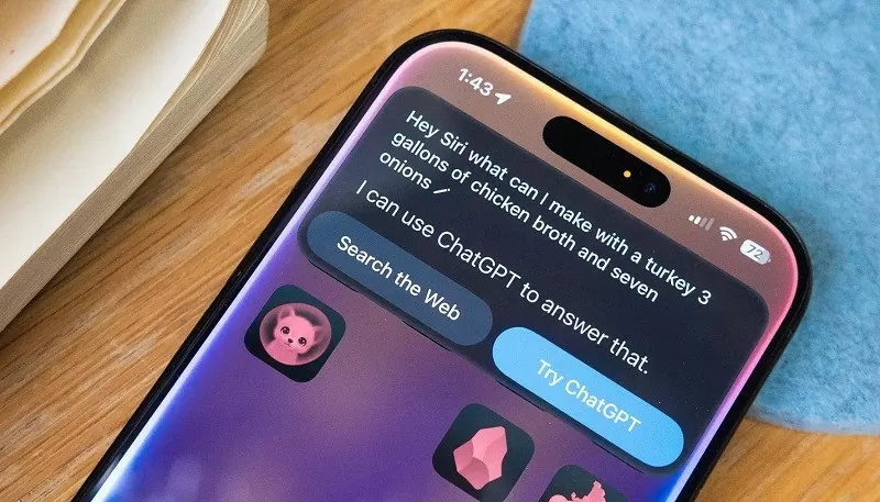 ChatGPT tích hợp Siri trong iOS 18.2 ChatGPT tích hợp Siri trong iOS 18.2