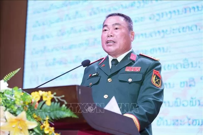 Lễ kỷ niệm 80 năm Ngày thành lập Quân đội Nhân dân Việt Nam tại Lào Lễ kỷ niệm 80 năm Ngày thành lập Quân đội Nhân dân Việt Nam tại Lào