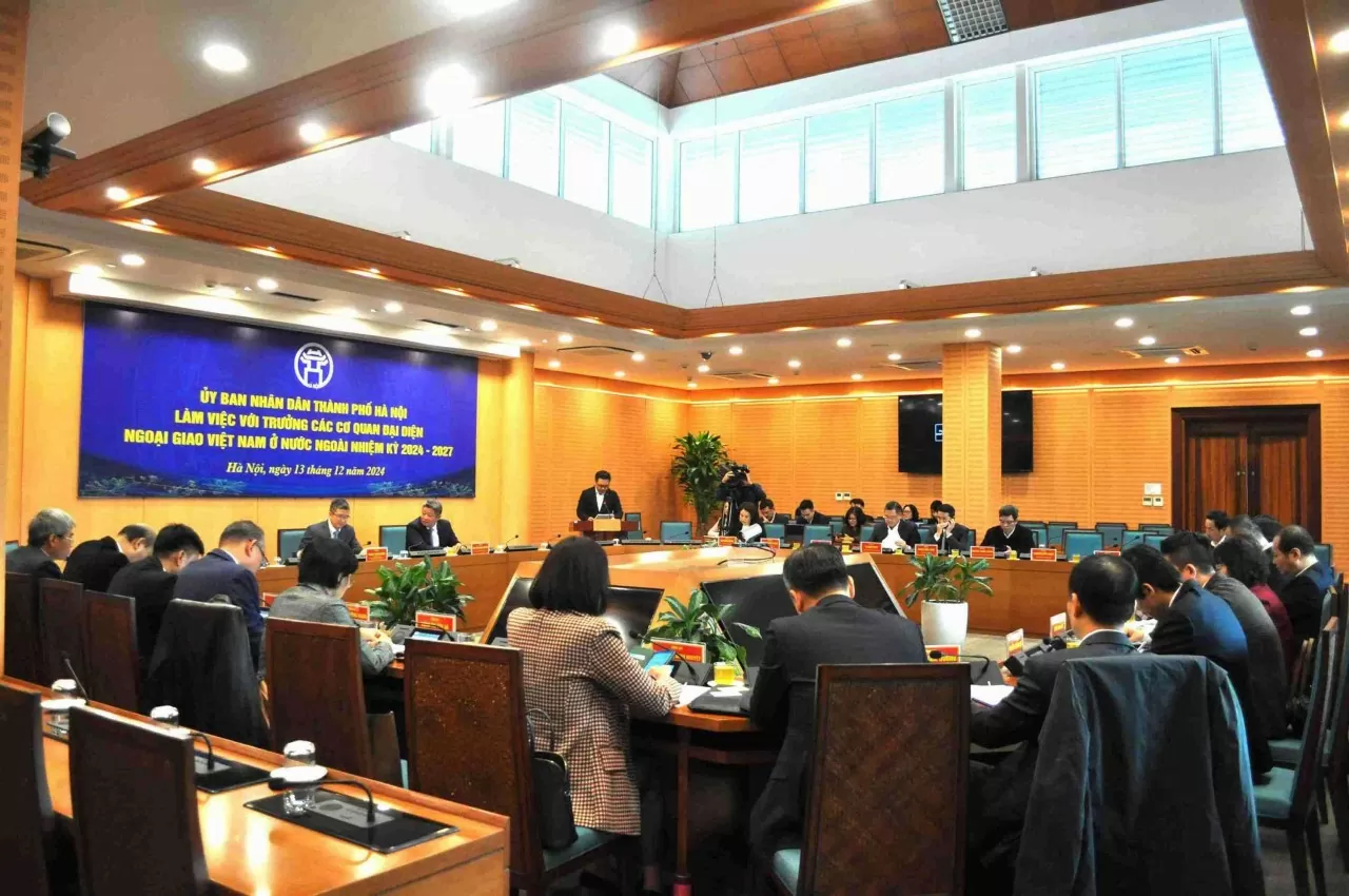 Toàn cảnh buổi làm việc. (Ảnh: Hải Phương) Toàn cảnh buổi làm việc. (Ảnh: Hải Phương)