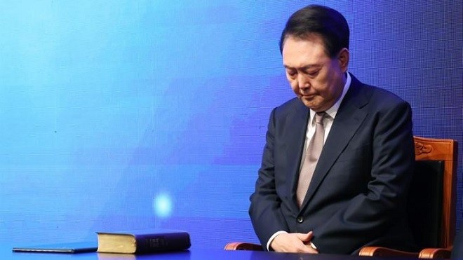 han quoc tong thong yoon nhat quyet khong xuat hien theo lenh trieu tap co quan cong to de nghi bat giu tu lenh luc luong phong ve thu do