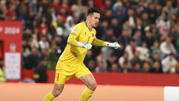Thủ môn Nguyễn Filip phá 'dớp' ở đội tuyển Việt Nam sau 10 trận