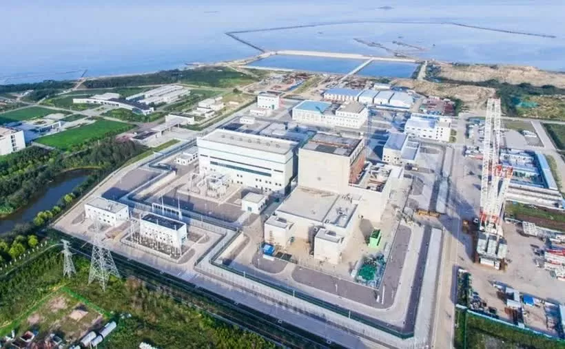 Một nhà máy điện hạt nhân tại tỉnh Sơn Đông (Trung Quốc). . (Nguồn: Weibo/CPNN) Một nhà máy điện hạt nhân tại tỉnh Sơn Đông (Trung Quốc). . (Nguồn: Weibo/CPNN)