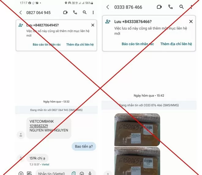 Cảnh giác trước các thủ đoạn lừa đảo giao hàng tránh mất tiền oan dịp mua sắm cuối năm Cảnh giác trước các thủ đoạn lừa đảo giao hàng tránh mất tiền oan dịp mua sắm cuối năm