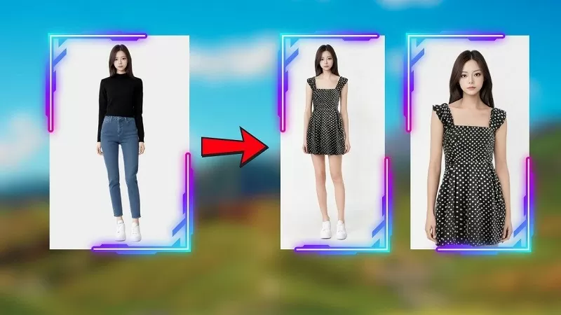 Ghép ảnh sản phẩm vào người mẫu bằng Capcut AI với vài bước đơn giản Ghép ảnh sản phẩm vào người mẫu bằng Capcut AI với vài bước đơn giản