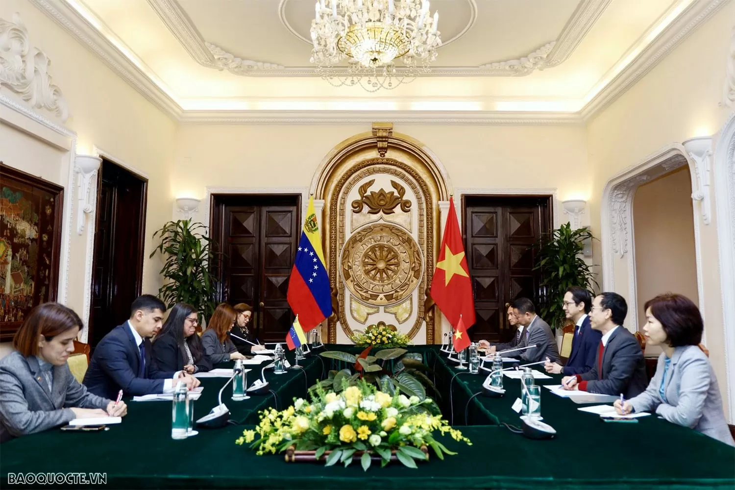Tham khảo Chính trị cấp Thứ trưởng Ngoại giao lần thứ 10 giữa Việt Nam và Venezuela Tham khảo chính trị cấp Thứ trưởng Ngoại giao lần thứ 10 Việt Nam - Venezuela