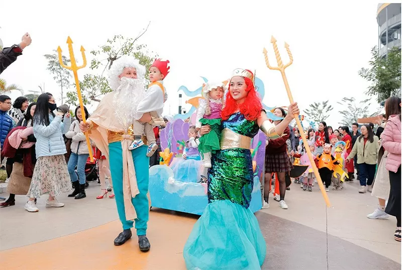 Lần đầu tiên sự kiện diễu hành mần non được tổ chức tại Cung Thiếu nhi Hà Nội Lần đầu tiên sự kiện diễu hành mầm non được tổ chức tại Cung Thiếu nhi Hà Nội