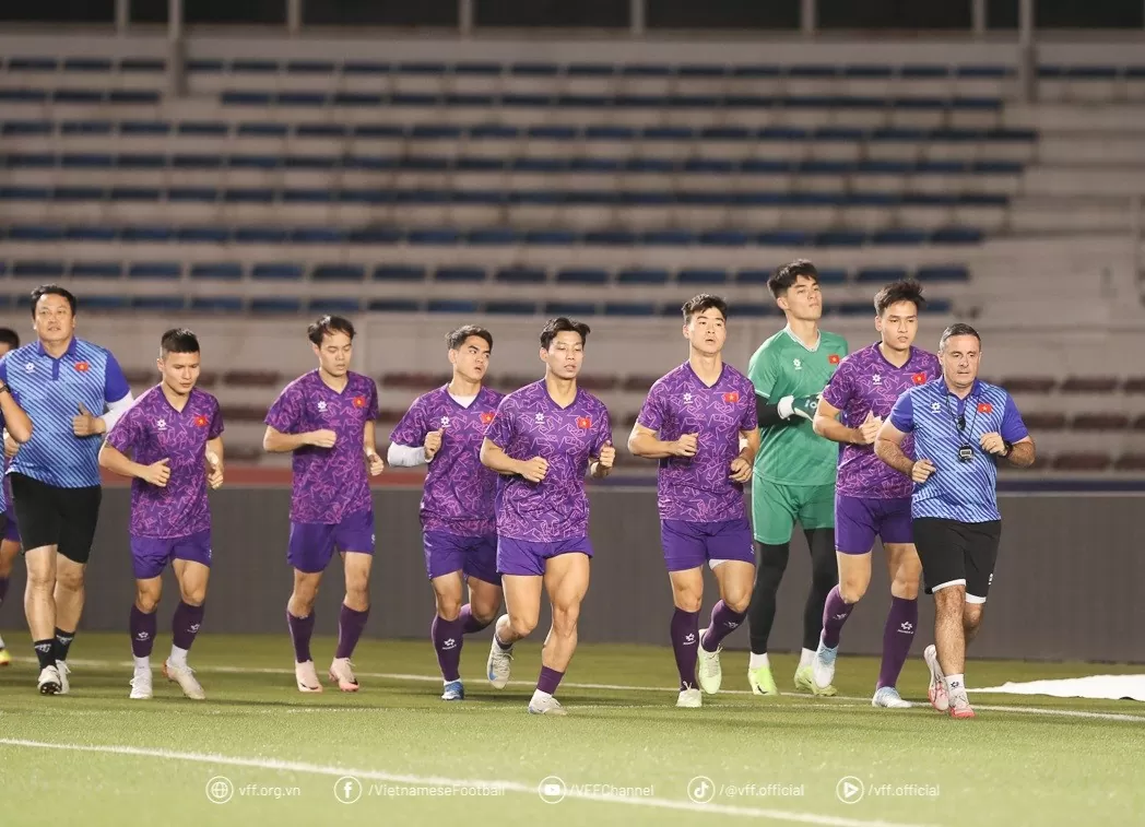 ASEAN Cup 2024: Hình ảnh đội tuyển Việt Nam tập luyện tại Philippines ASEAN Cup 2024: Hình ảnh đội tuyển Việt Nam tập luyện tại Philippines