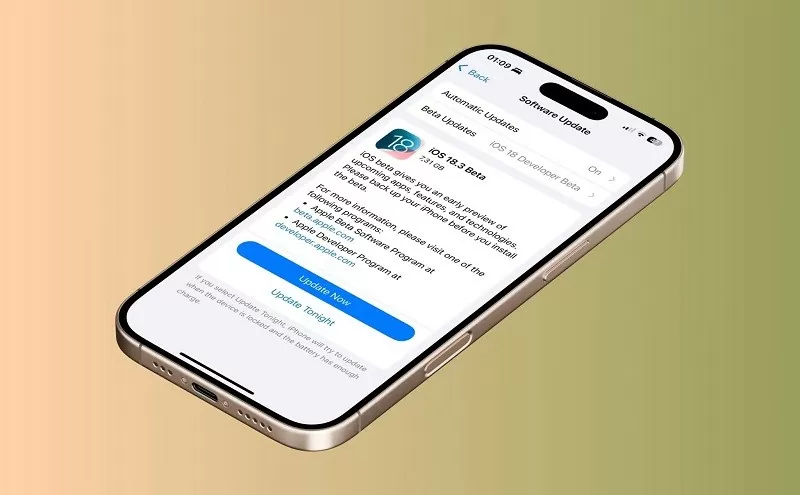 Apple phát hành phiên bản beta đầu tiên của iOS 18.3 và iPadOS 18.3 Apple phát hành phiên bản beta đầu tiên của iOS 18.3 và iPadOS 18.3