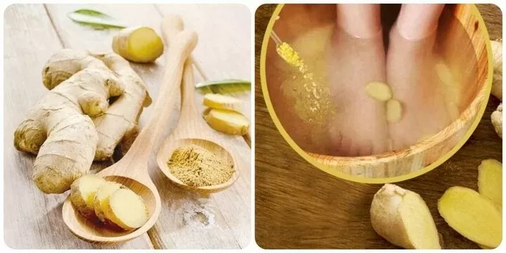ngâm chân nước gừng ngâm chân nước gừng