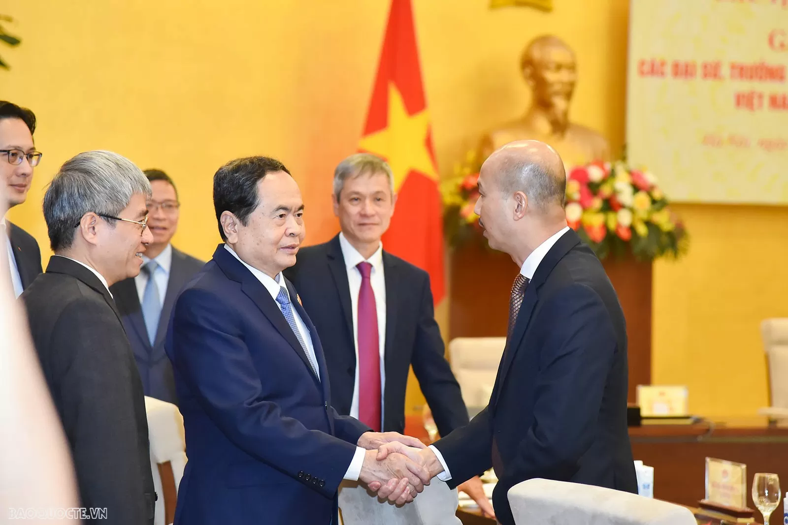 Chủ tịch Quốc hội tiếp các Trưởng cơ quan đại diện Việt Nam ở nước ngoài nhiệm kỳ 2024-2027 Chủ tịch Quốc hội tiếp các Trưởng cơ quan đại diện Việt Nam ở nước ngoài nhiệm kỳ 2024-2027