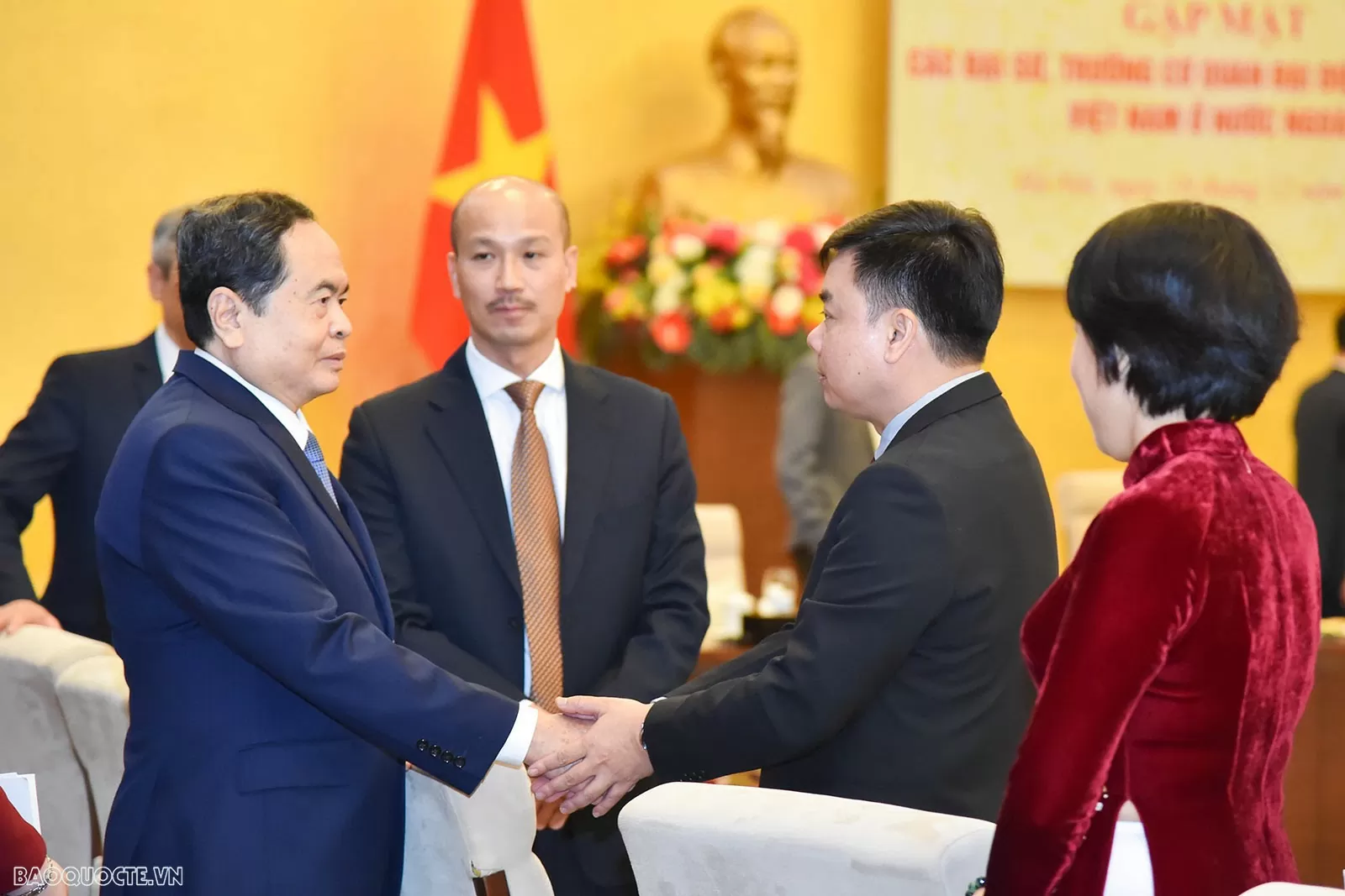 Chủ tịch Quốc hội tiếp các Trưởng cơ quan đại diện Việt Nam ở nước ngoài nhiệm kỳ 2024-2027 Chủ tịch Quốc hội tiếp các Trưởng cơ quan đại diện Việt Nam ở nước ngoài nhiệm kỳ 2024-2027
