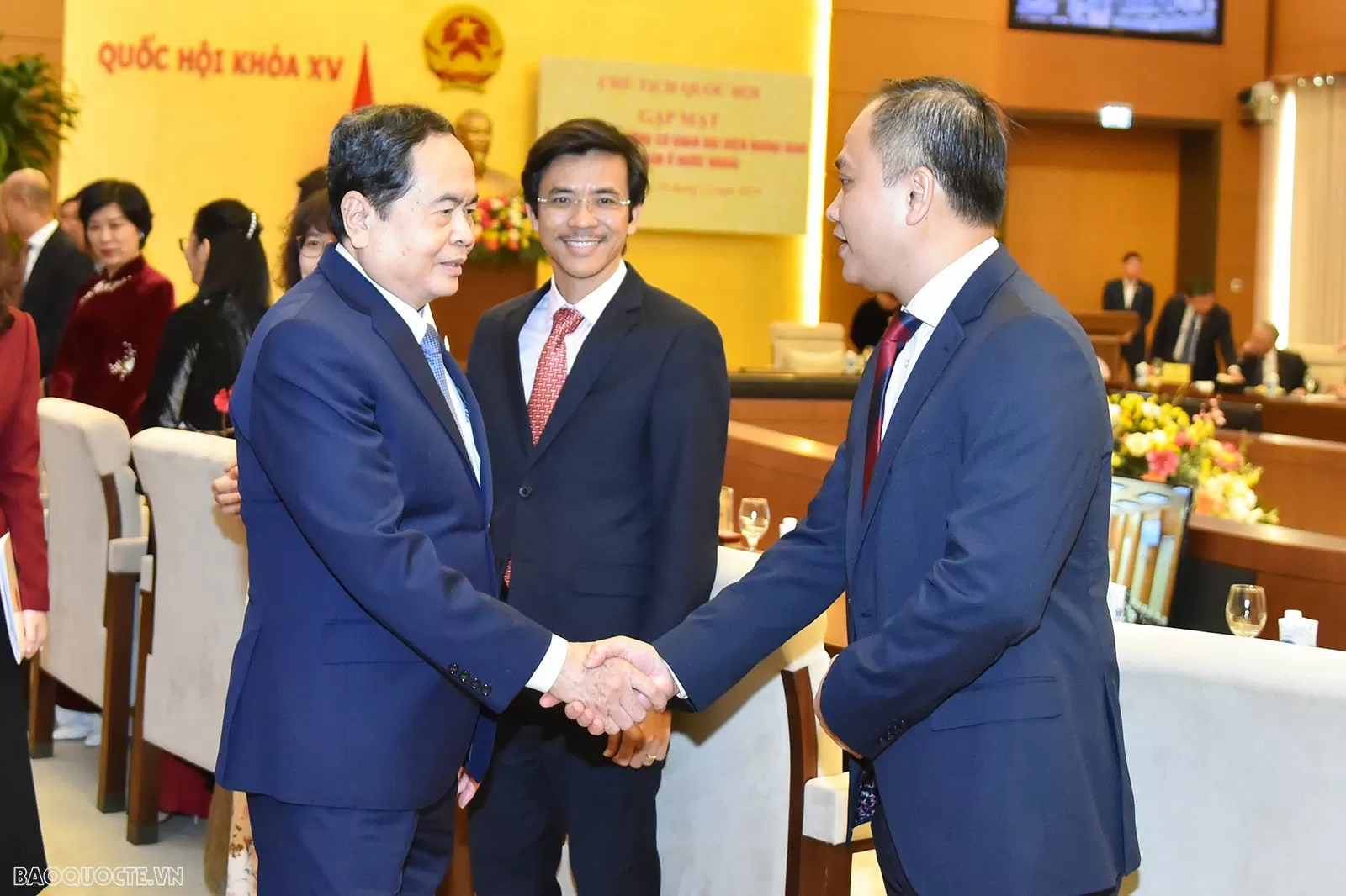 Chủ tịch Quốc hội tiếp các Trưởng cơ quan đại diện Việt Nam ở nước ngoài nhiệm kỳ 2024-2027 Chủ tịch Quốc hội tiếp các Trưởng cơ quan đại diện Việt Nam ở nước ngoài nhiệm kỳ 2024-2027
