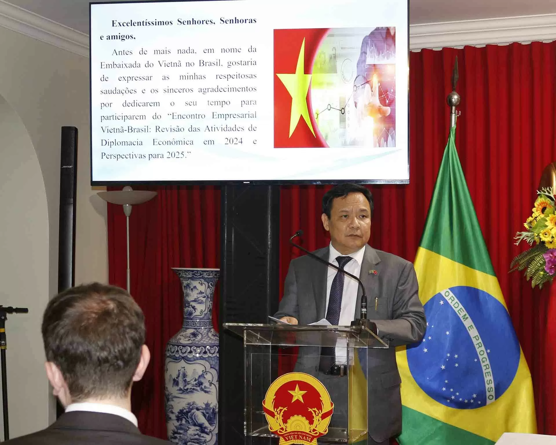 Việt Nam luôn sẵn sàng tạo điều kiện thuận lợi cho các doanh nghiệp Brazil Việt Nam luôn sẵn sàng tạo điều kiện thuận lợi cho các doanh nghiệp Brazil