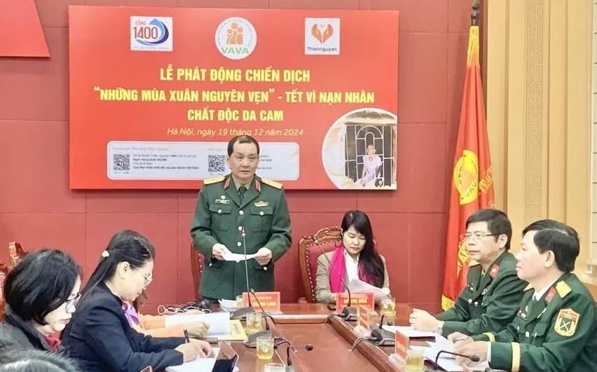 Mang Tết hy vọng đến các cựu quân nhân và gia đình nạn nhân chất độc da cam Tết hy vọng của các cựu quân nhân và gia đình nạn nhân chất độc da cam