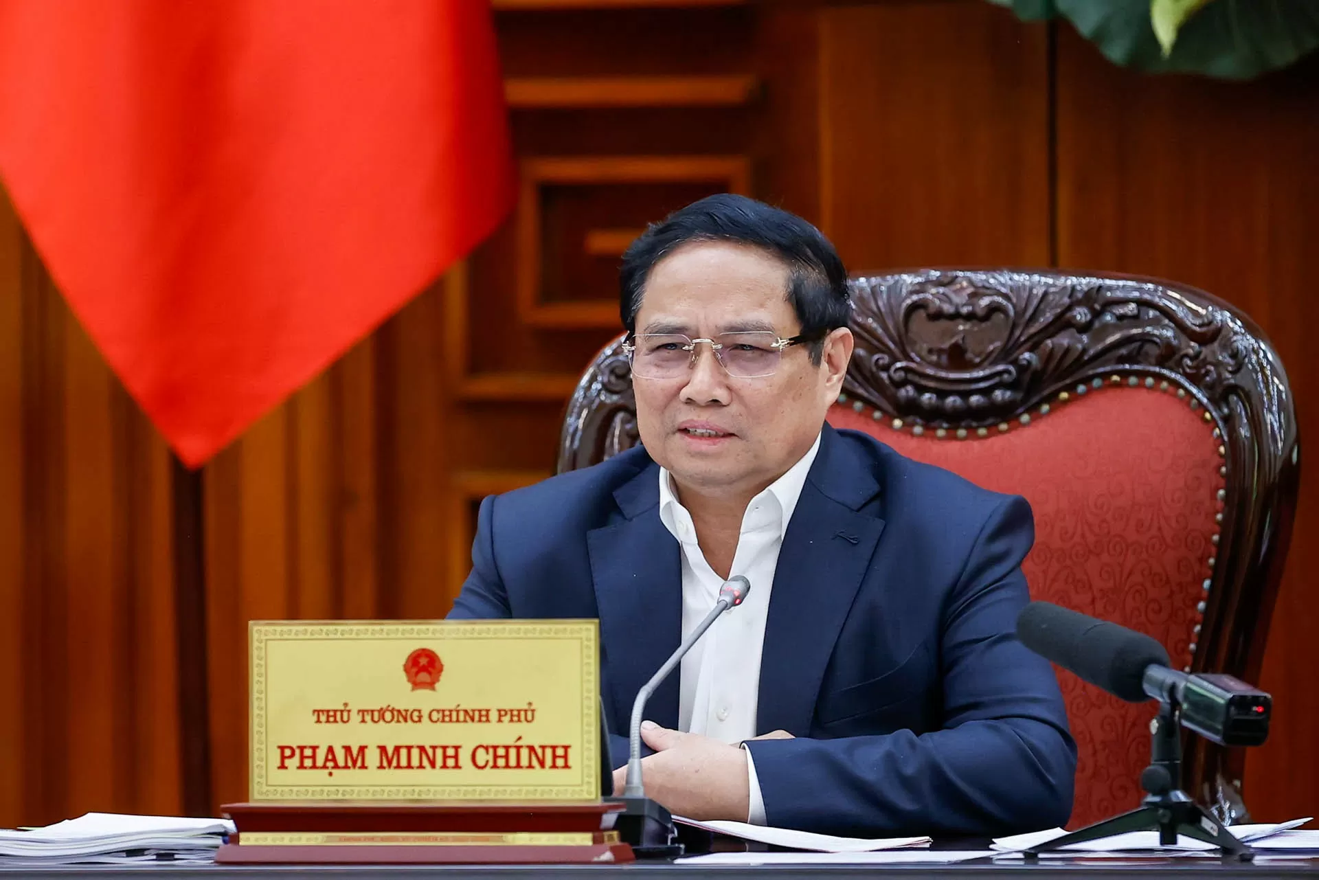 Thủ tướng Phạm Minh Chính chủ trì phiên họp về dự thảo Đề án thành lập Đảng bộ Chính phủ Thủ tướng Phạm Minh Chính chủ trì phiên họp về dự thảo Đề án thành lập Đảng bộ Chính phủ